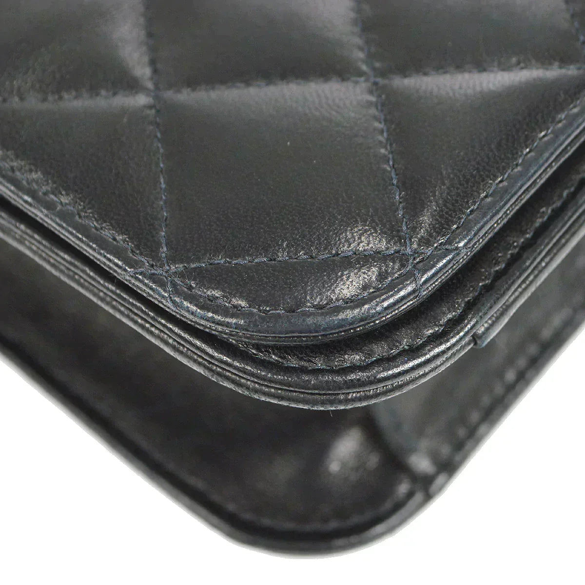 CHANEL 2001-2003 Turnlock CC Full Flap Small
