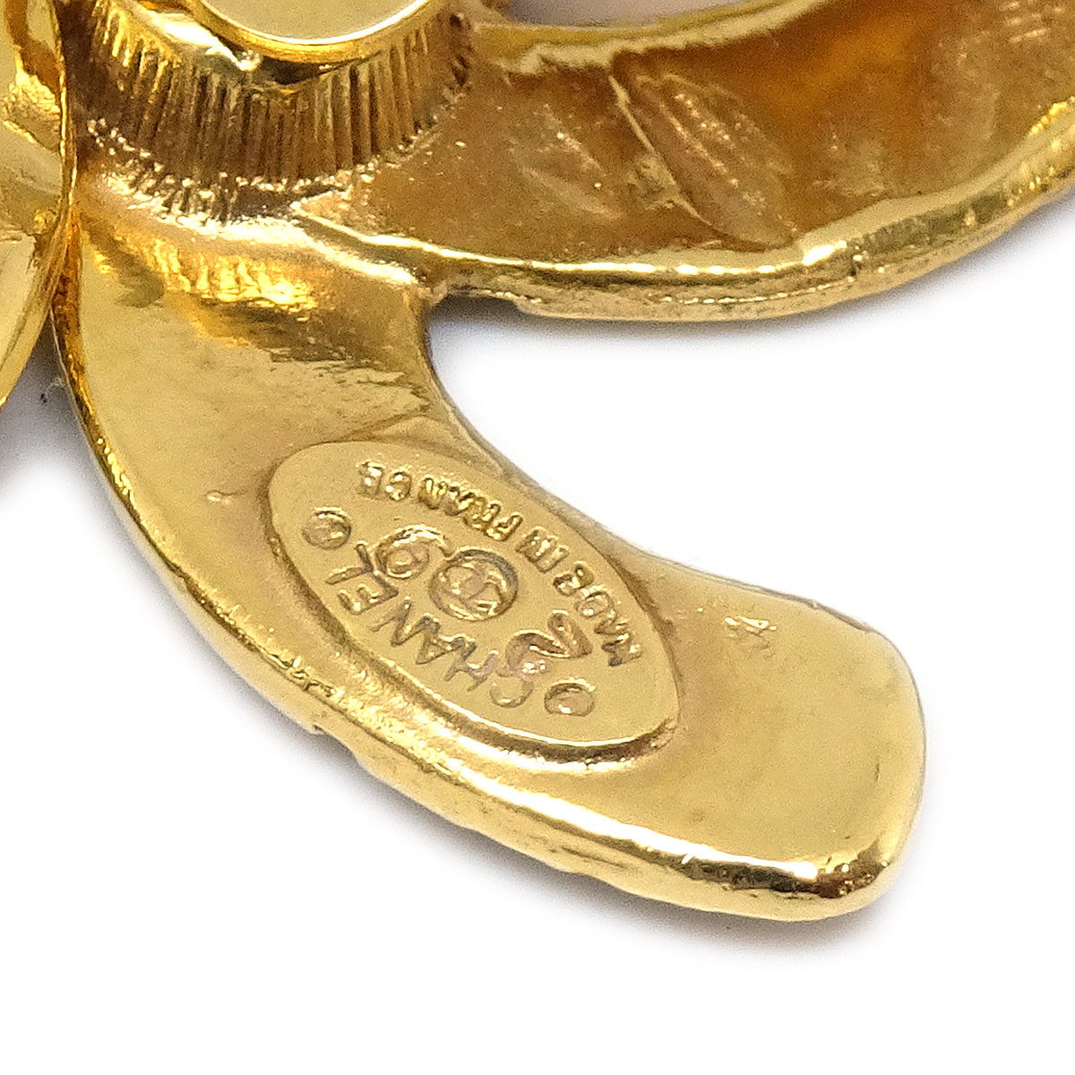CHANEL 1994 Earrings Clip-On Gold 29/2878 97504