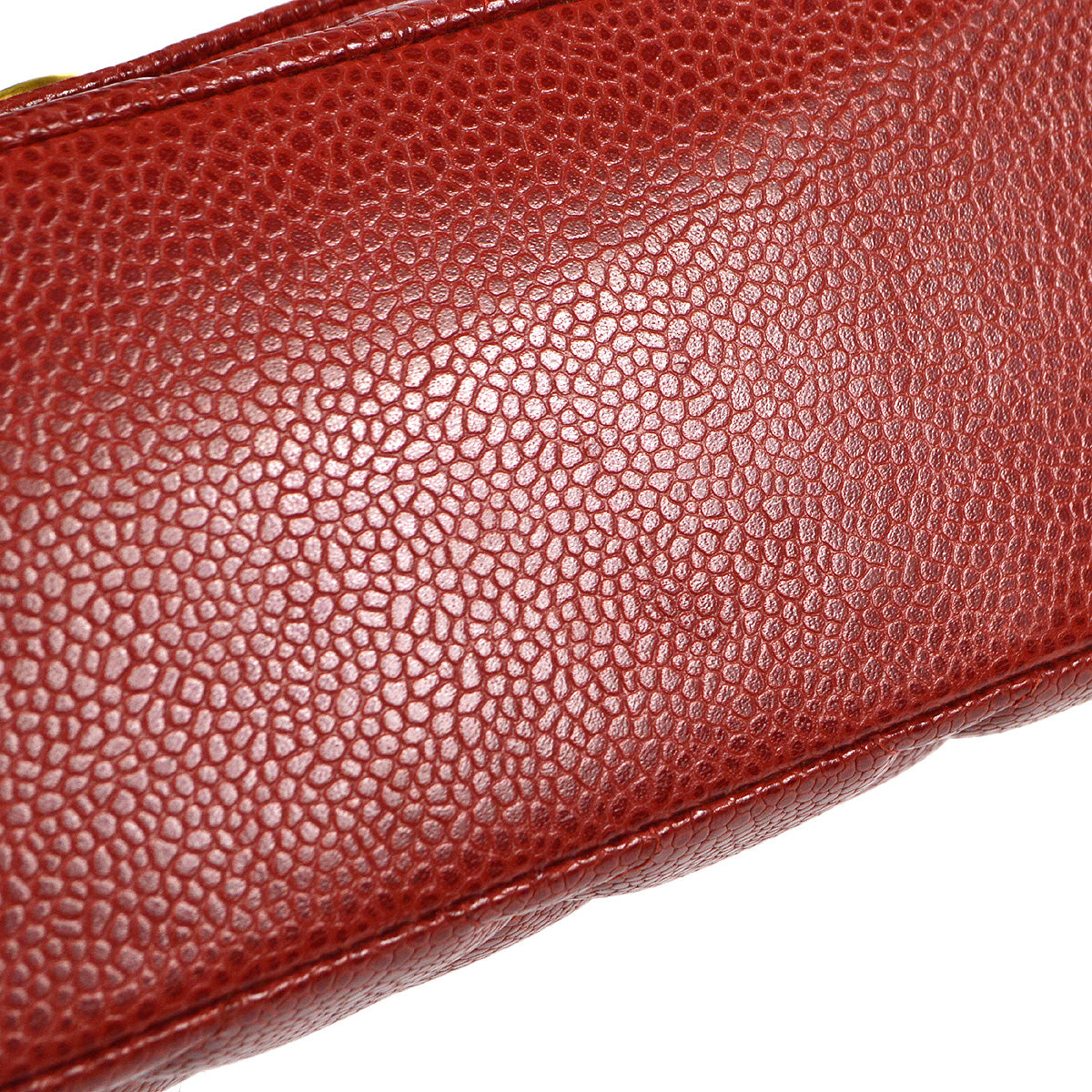 Chanel 1994-1996 Red Caviar Medium Diana Flap Bag