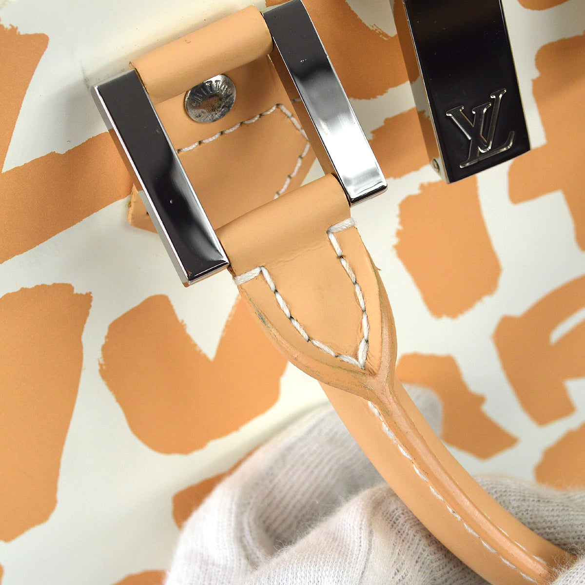 Louis Vuitton 2001 Graffiti Alma MM Beige M92180