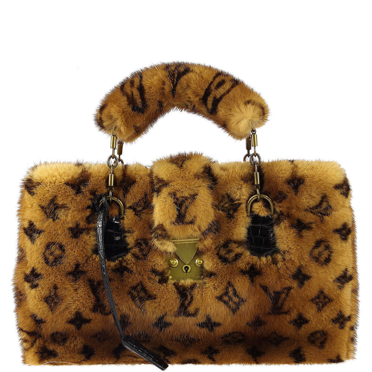 Louis Vuitton * 2004 Monogram Mink Fabuleux Extraordinaires Handbag M92700