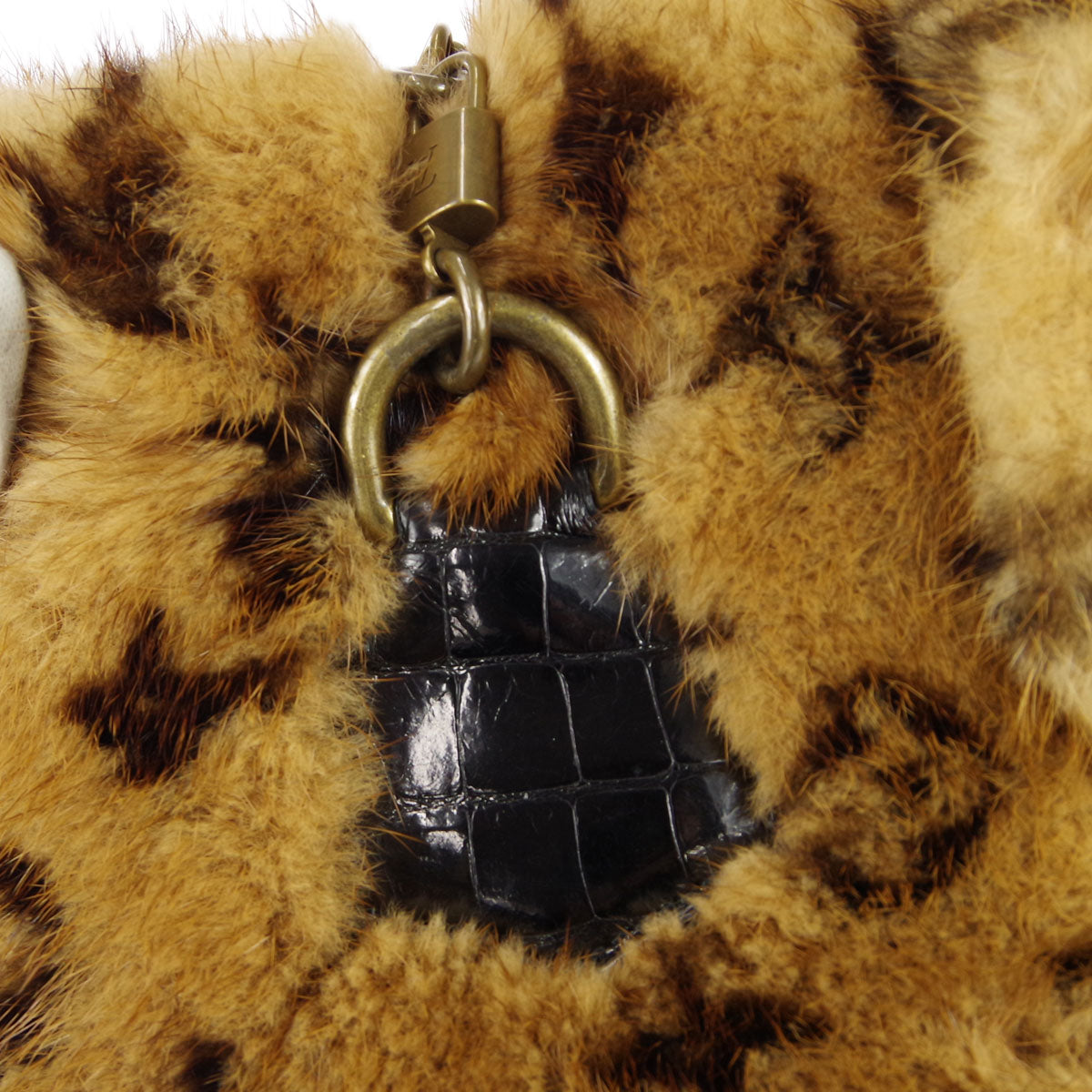 Louis Vuitton * 2004 Monogram Mink Fabuleux Extraordinaires Handbag M92700