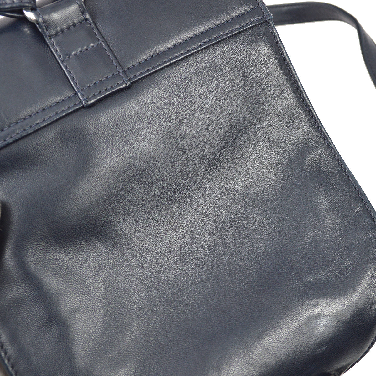 Chanel 1996-1997 Navy Lambskin Backpack