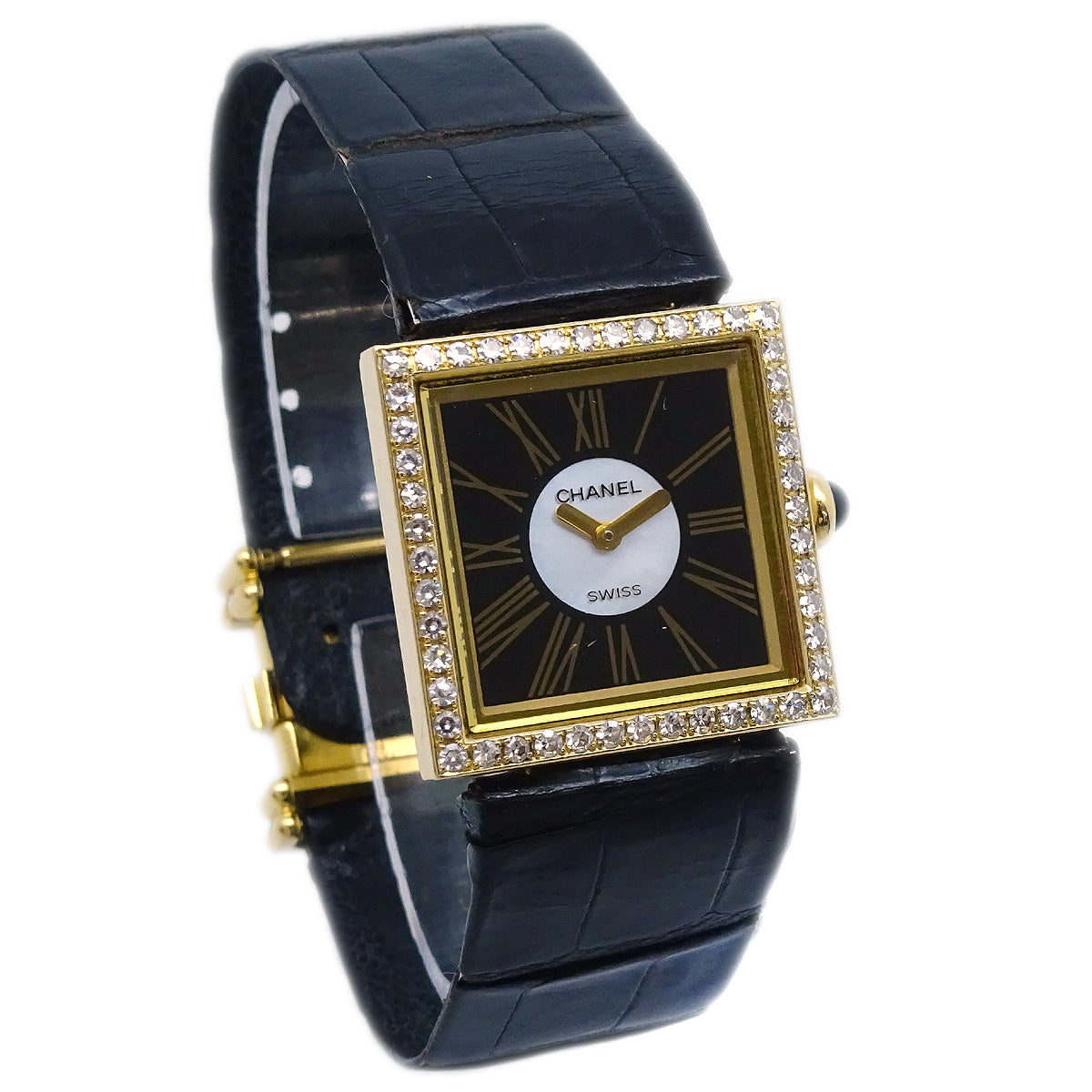 Chanel 1989 Mademoiselle Watch Diamond 18KYG