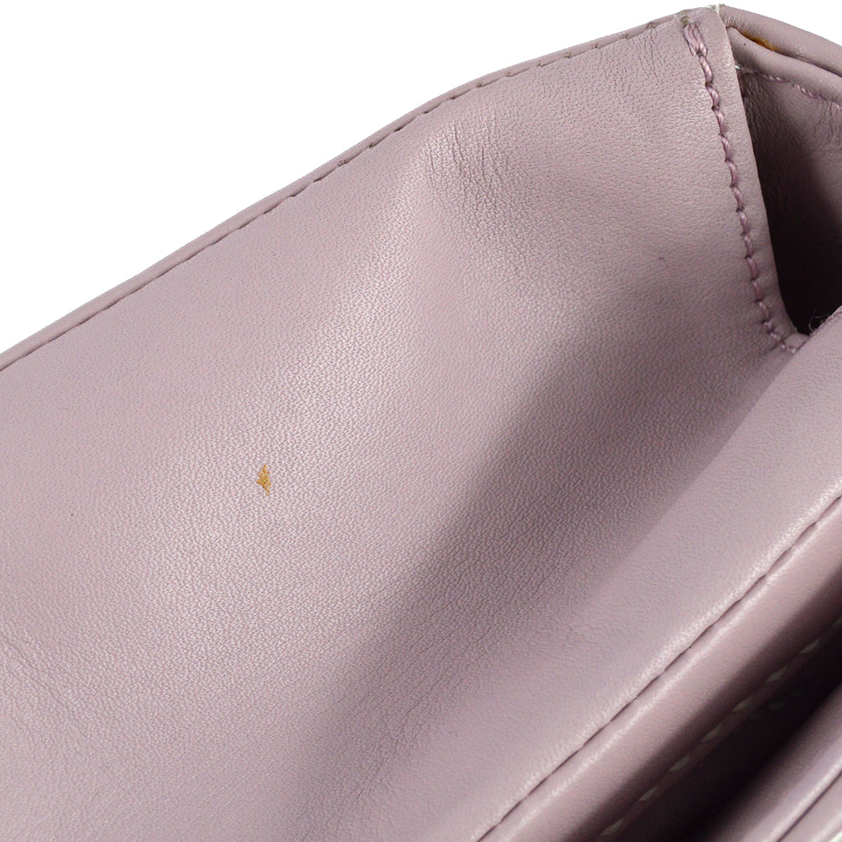 Chanel 2004-2005 Purple Calfskin Wild Stitch Handbag
