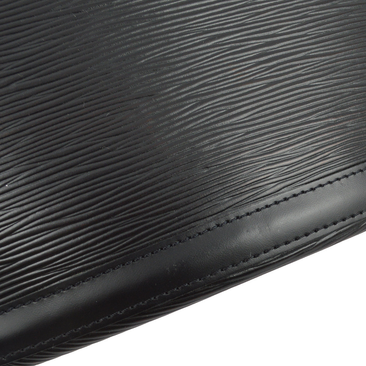Louis Vuitton 2002 Black Epi Saint Jacques Shopping M52262