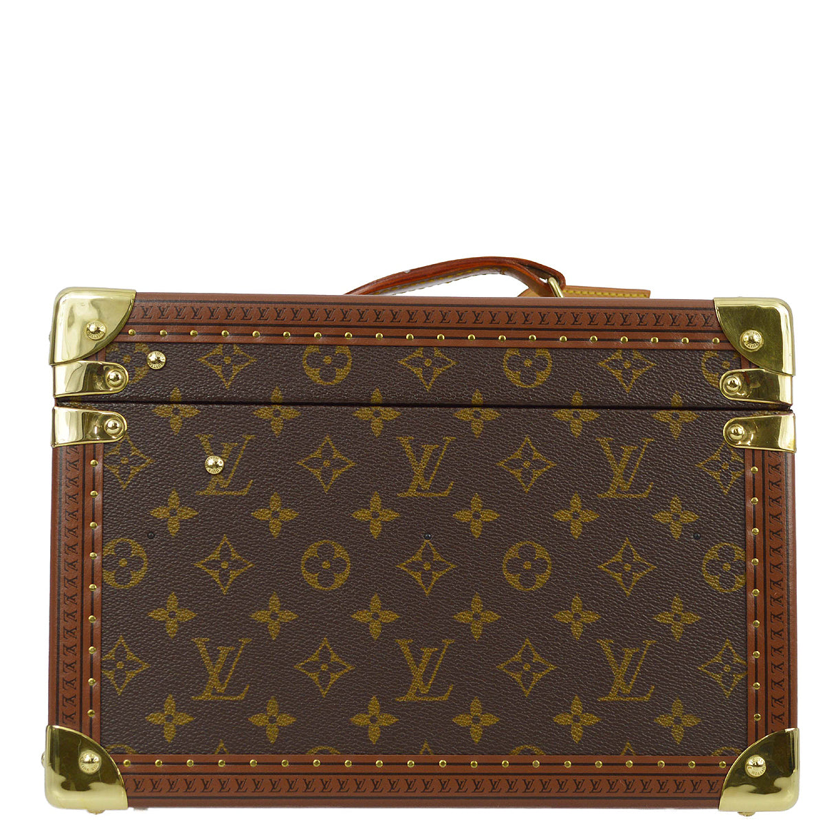 Louis Vuitton Monogram Boite Flacons Trunk Cosmetic Box M21828