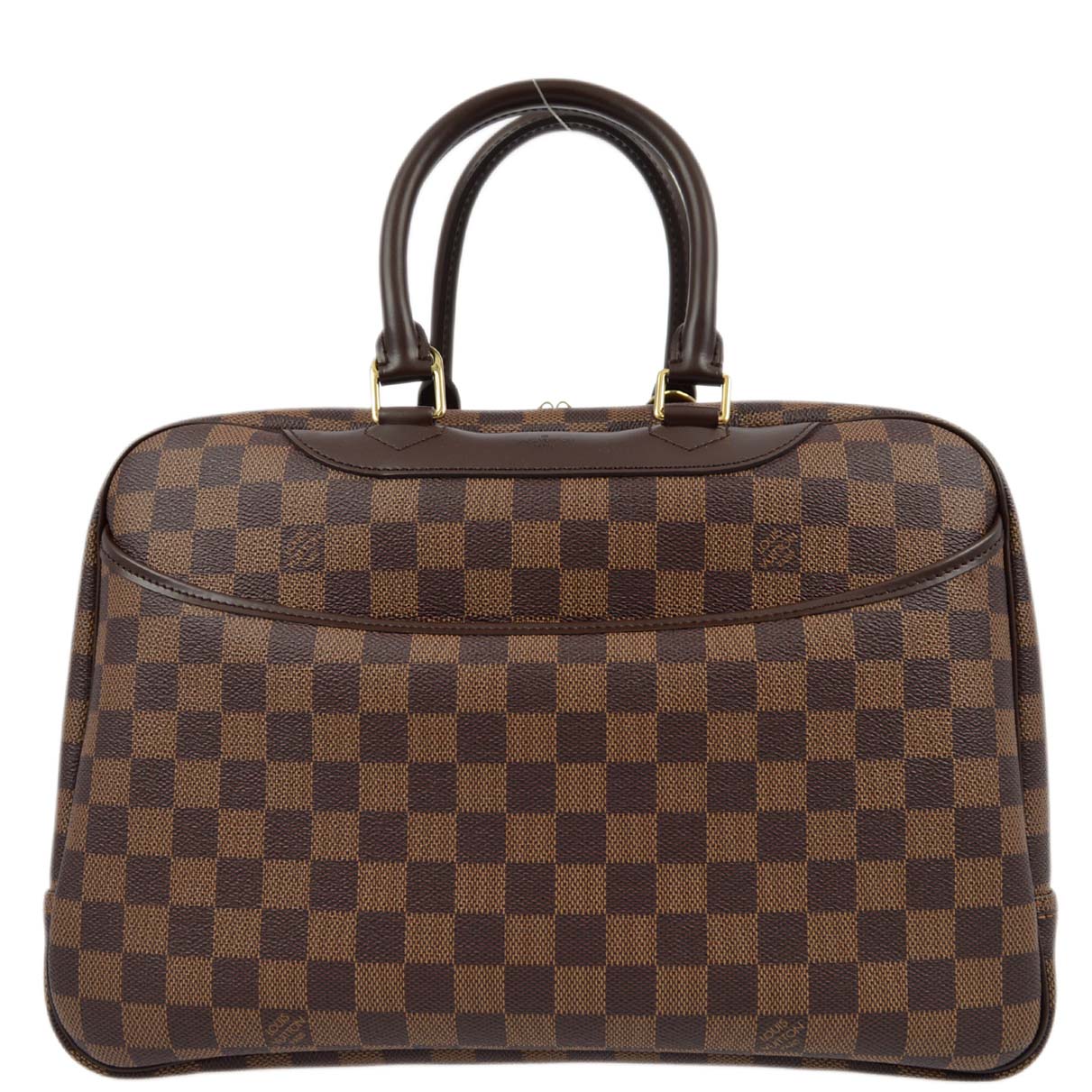 Louis Vuitton 2006 Damier Deauville Bowling Vanity Handbag N47272