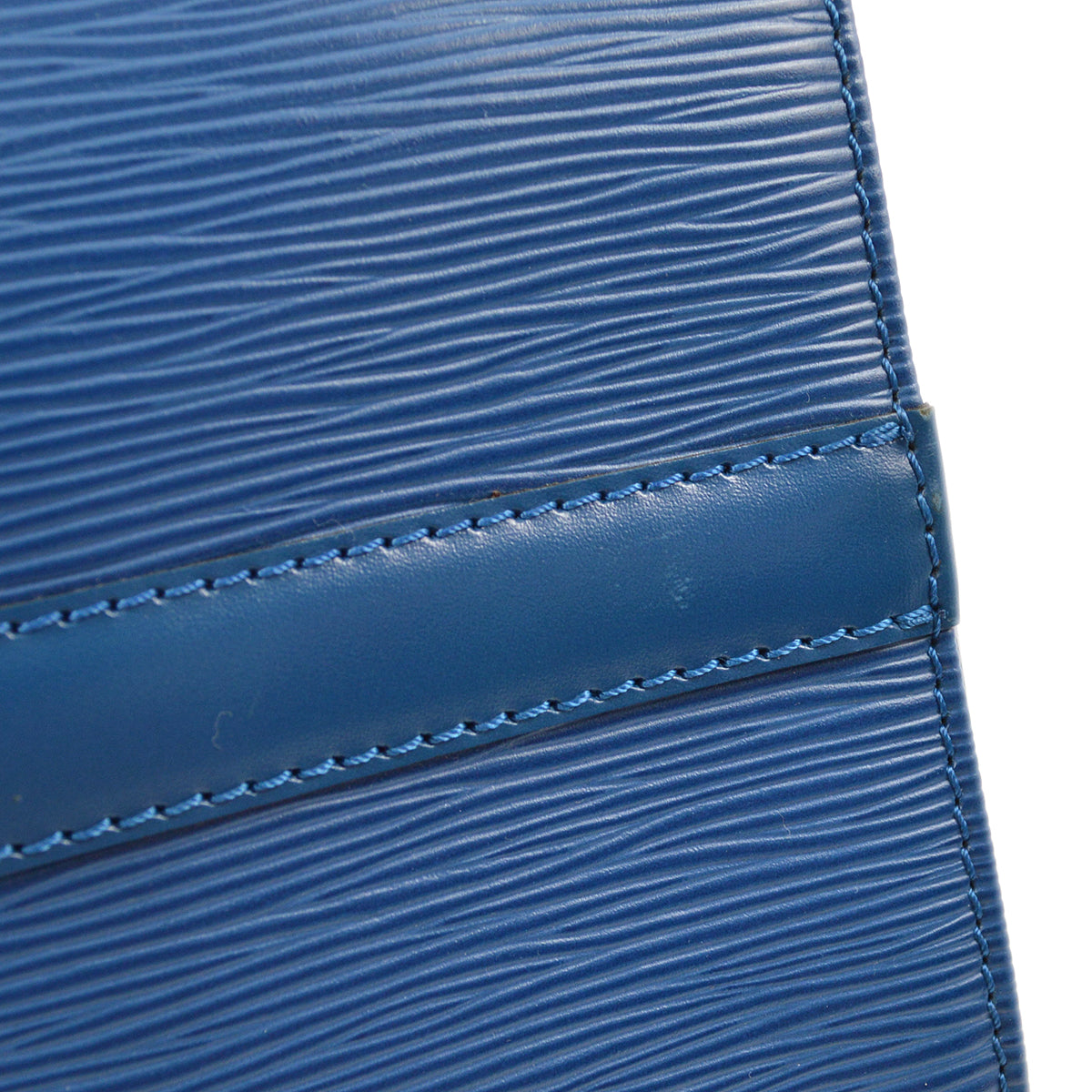 Louis Vuitton 1995 Blue Epi Speedy 30 Handbag M43005