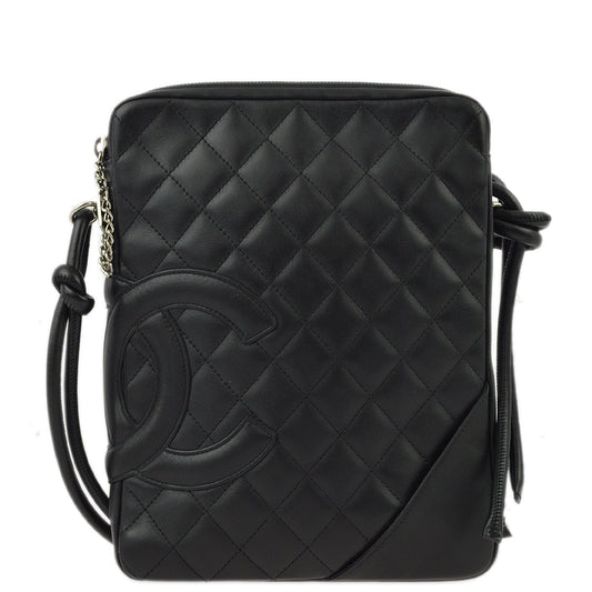 Chanel 2004-2005 Calfskin Cambon Ligne Shoulder Bag