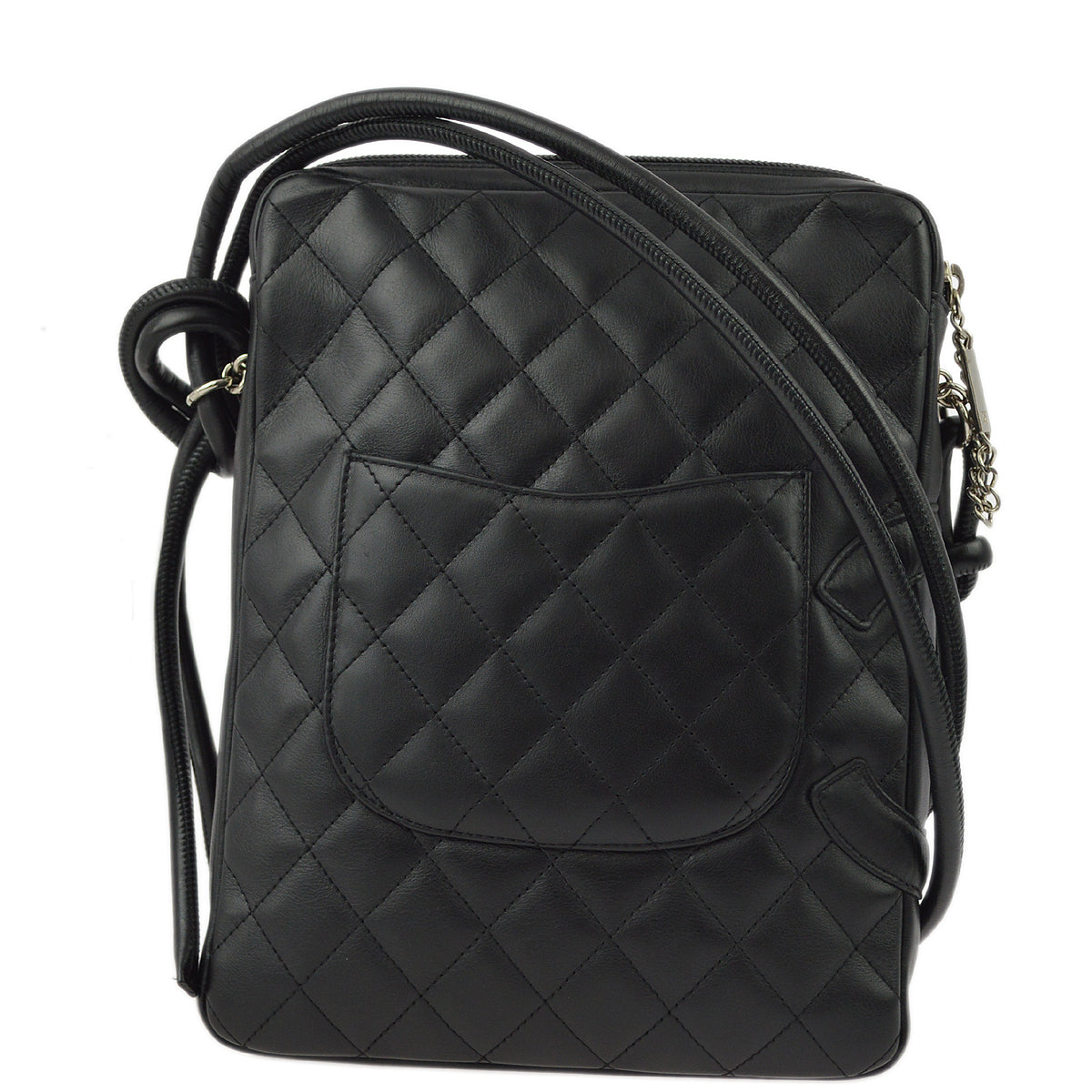 Chanel 2004-2005 Calfskin Cambon Ligne Shoulder Bag