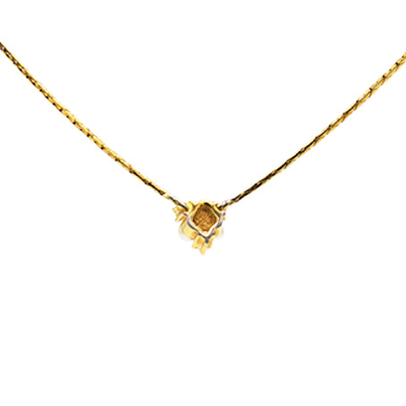 Dior   3 Pearl Golden Necklace With Rhinestone
