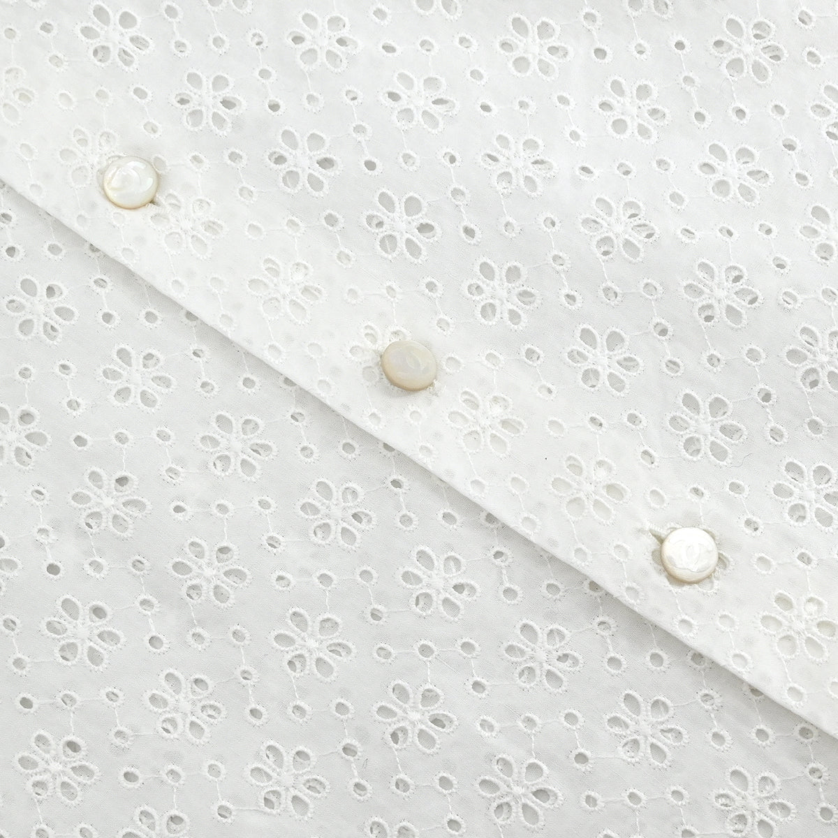 Chanel 2001 Lace Blo  White #36