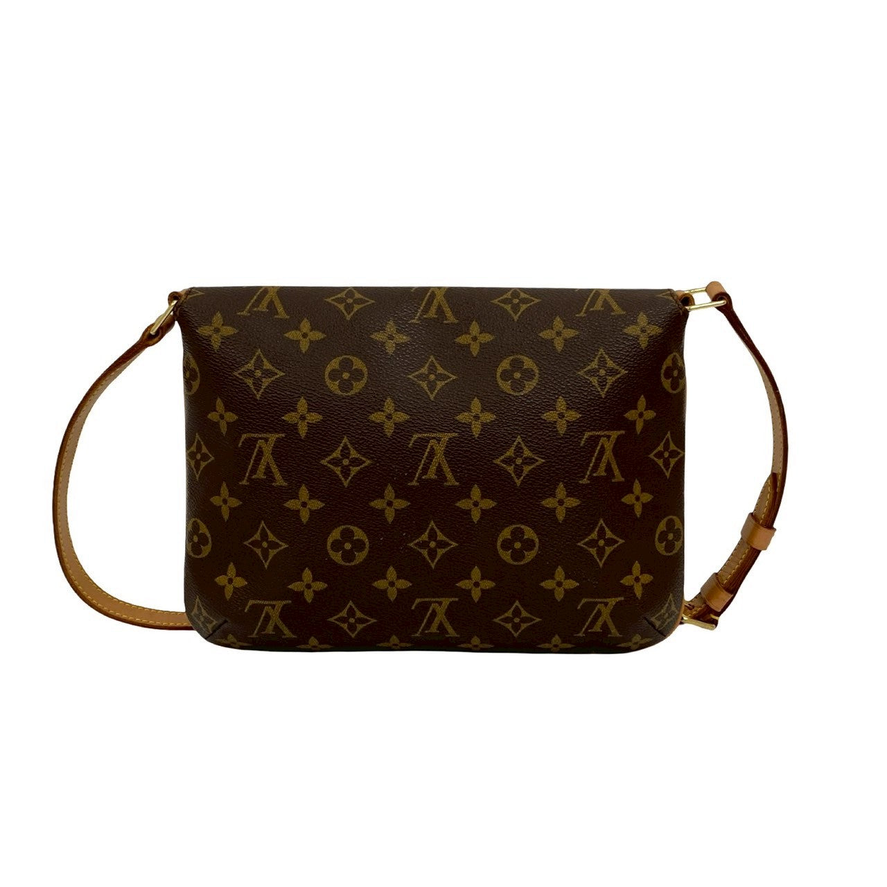 LOUIS VUITTON Shoulder Bag leather Brown Monogram M tte tango