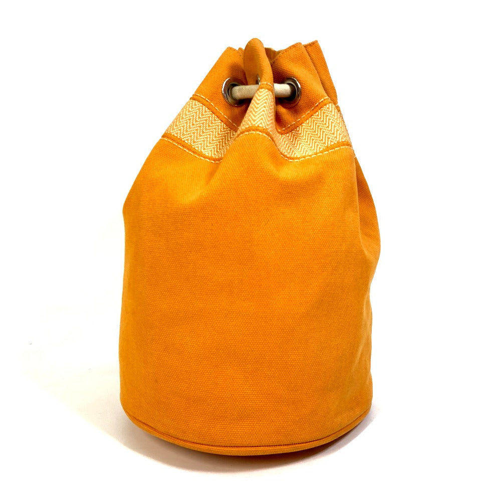 HERMES Shoulder Bag cotton Orange Shoulder Sac Marine Receive MM Women  d