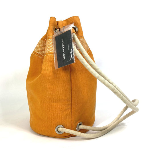 HERMES Shoulder Bag cotton Orange Shoulder Sac Marine Receive MM Women  d