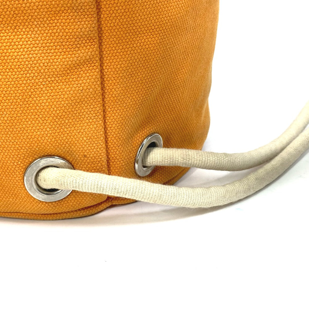 HERMES Shoulder Bag cotton Orange Shoulder Sac Marine Receive MM Women  d