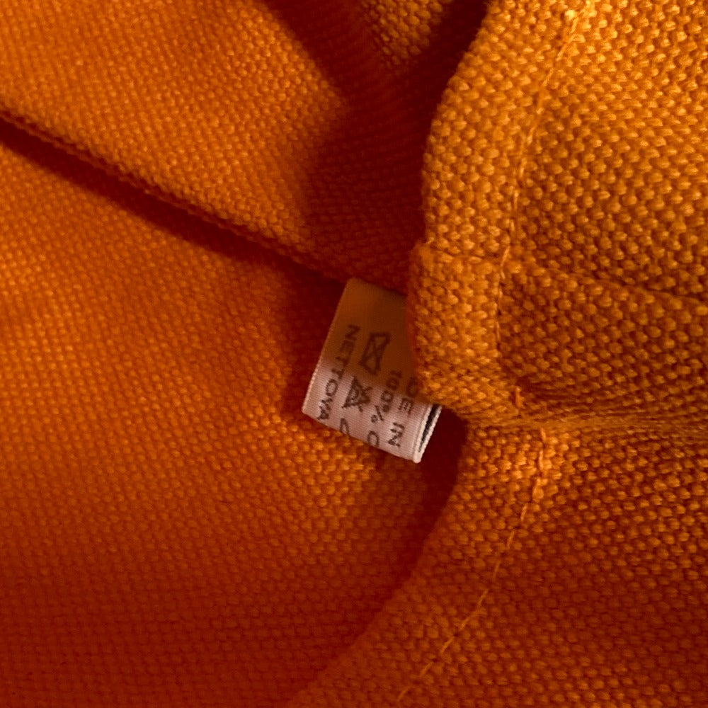 HERMES Shoulder Bag canvas Orange Beach bag Sac Marine Receive MM Women  d