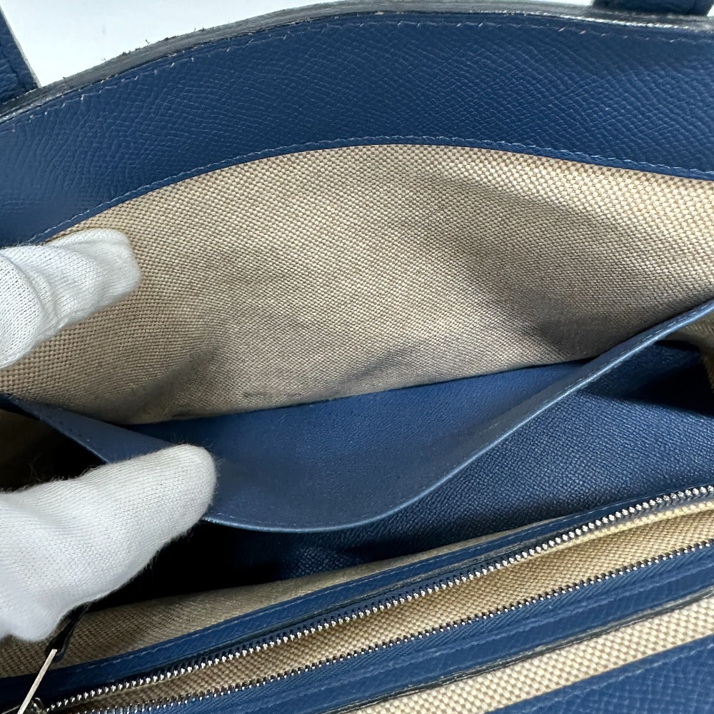HERMES Tote Bag Epsom, Grizzly blue Maxi box cover 30 Women  d