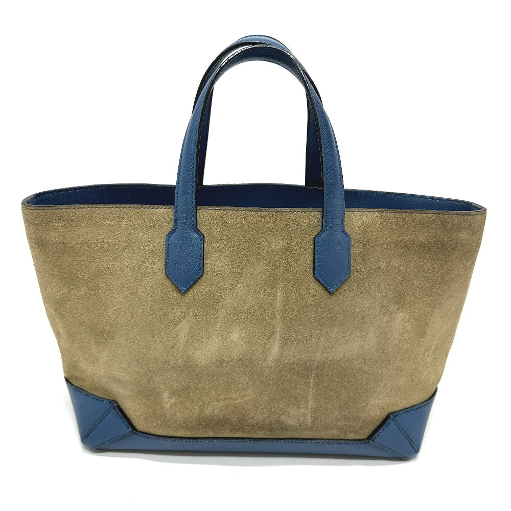 HERMES Tote Bag Epsom, Grizzly blue Maxi box cover 30 Women  d