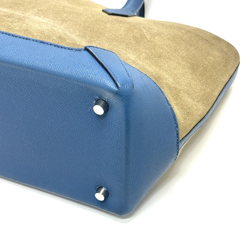 HERMES Tote Bag Epsom, Grizzly blue Maxi box cover 30 Women  d