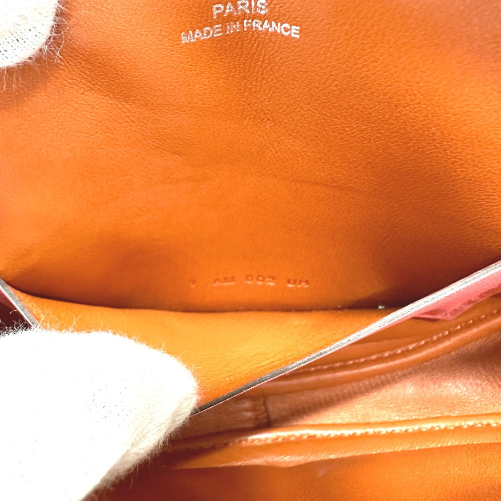 HERMES Waist bag lambskin pink In the loop Women  d