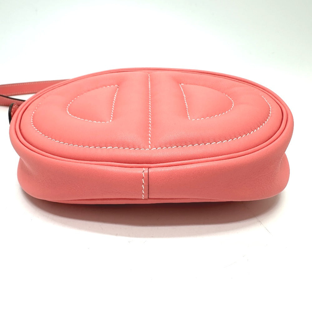 HERMES Waist bag lambskin pink In the loop Women  d