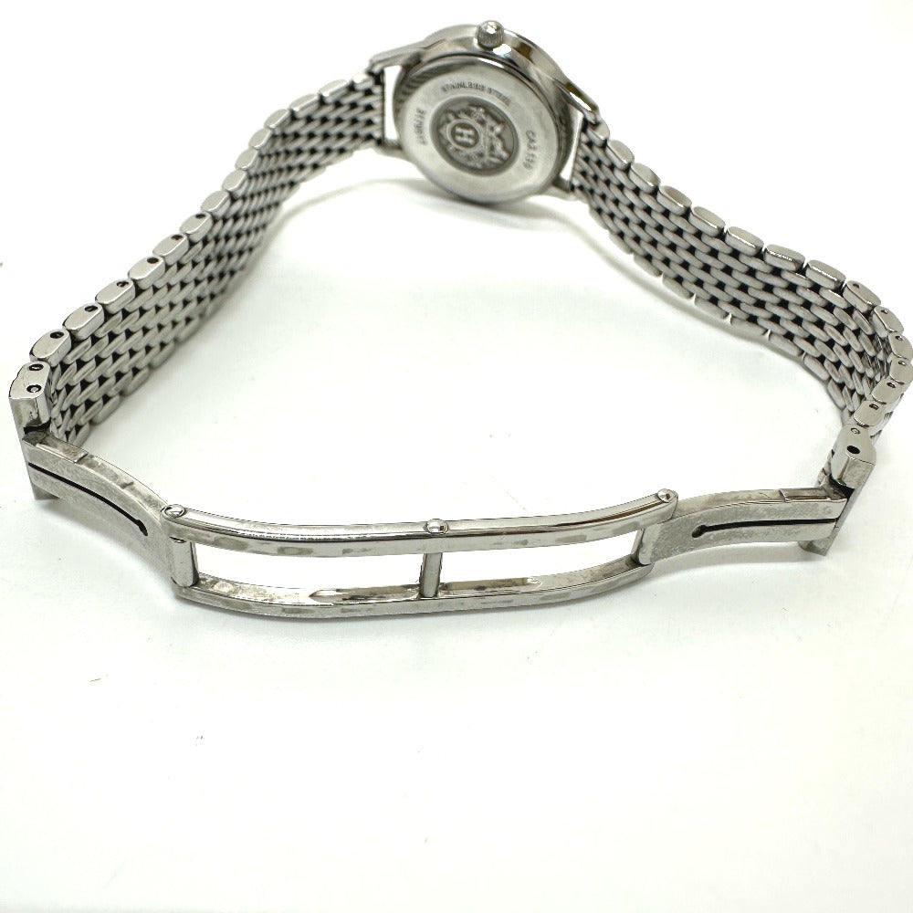 HERMES Watches Quartz CA2.130 Stainless Steel Silver Slim d'Herms white dial Women  d
