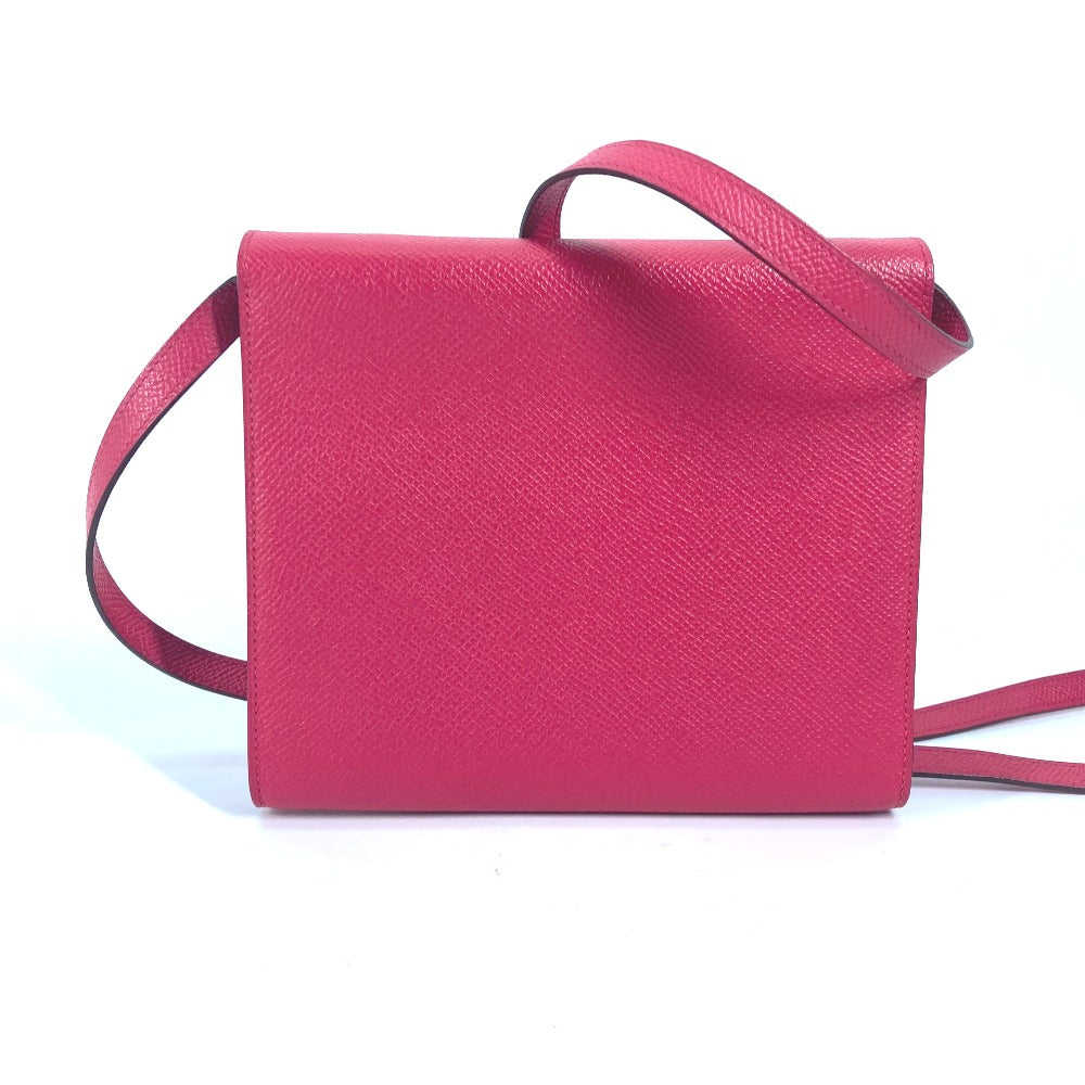HERMES Shoulder Bag Epsom pink bag pochette Click 16 Women  d
