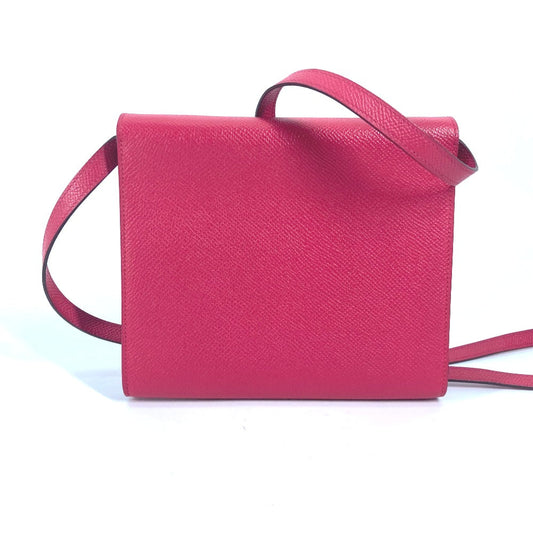 HERMES Shoulder Bag Epsom pink bag pochette Click 16 Women  d
