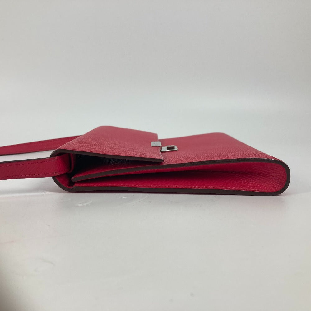 HERMES Shoulder Bag Epsom pink bag pochette Click 16 Women  d
