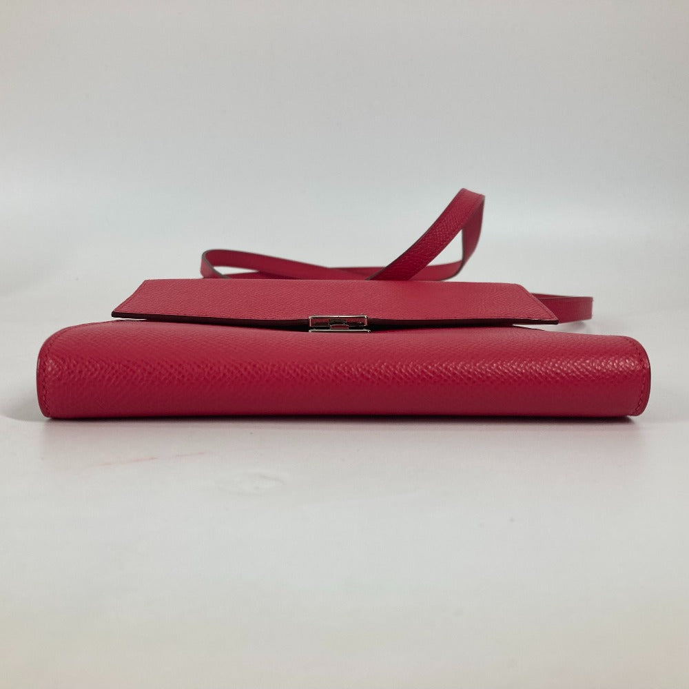 HERMES Shoulder Bag Epsom pink bag pochette Click 16 Women  d