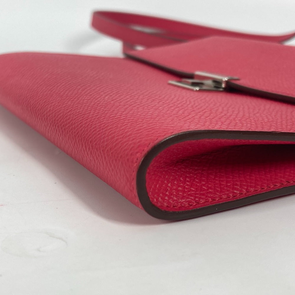 HERMES Shoulder Bag Epsom pink bag pochette Click 16 Women  d