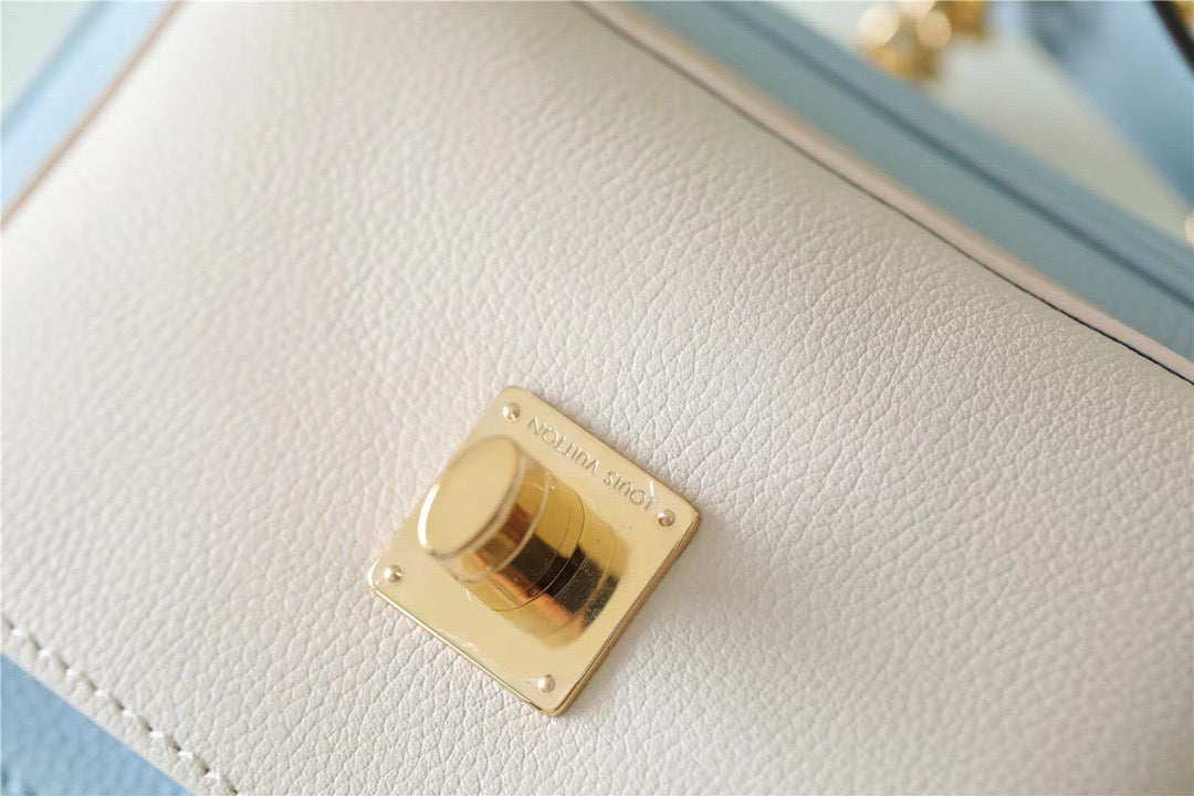 Top Quality Lockme Tender Light Blue For Women, Womens Handbags, Shoulder And Crossbody Bags 7.5in/19cm Top Quality