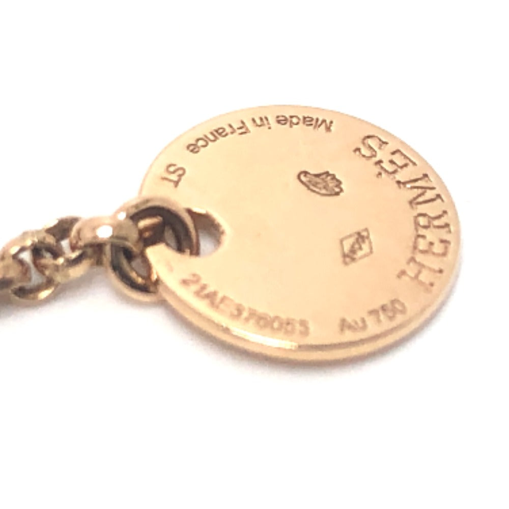 HERMES bracelet 18K Pink Gold gold K18PG Kelly Clochette Women  d