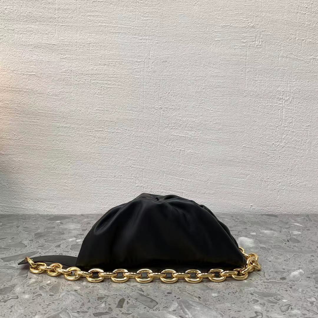 Top Quality Chain Pouch Black, For Women, Women’s Bags 12.2in/31cm