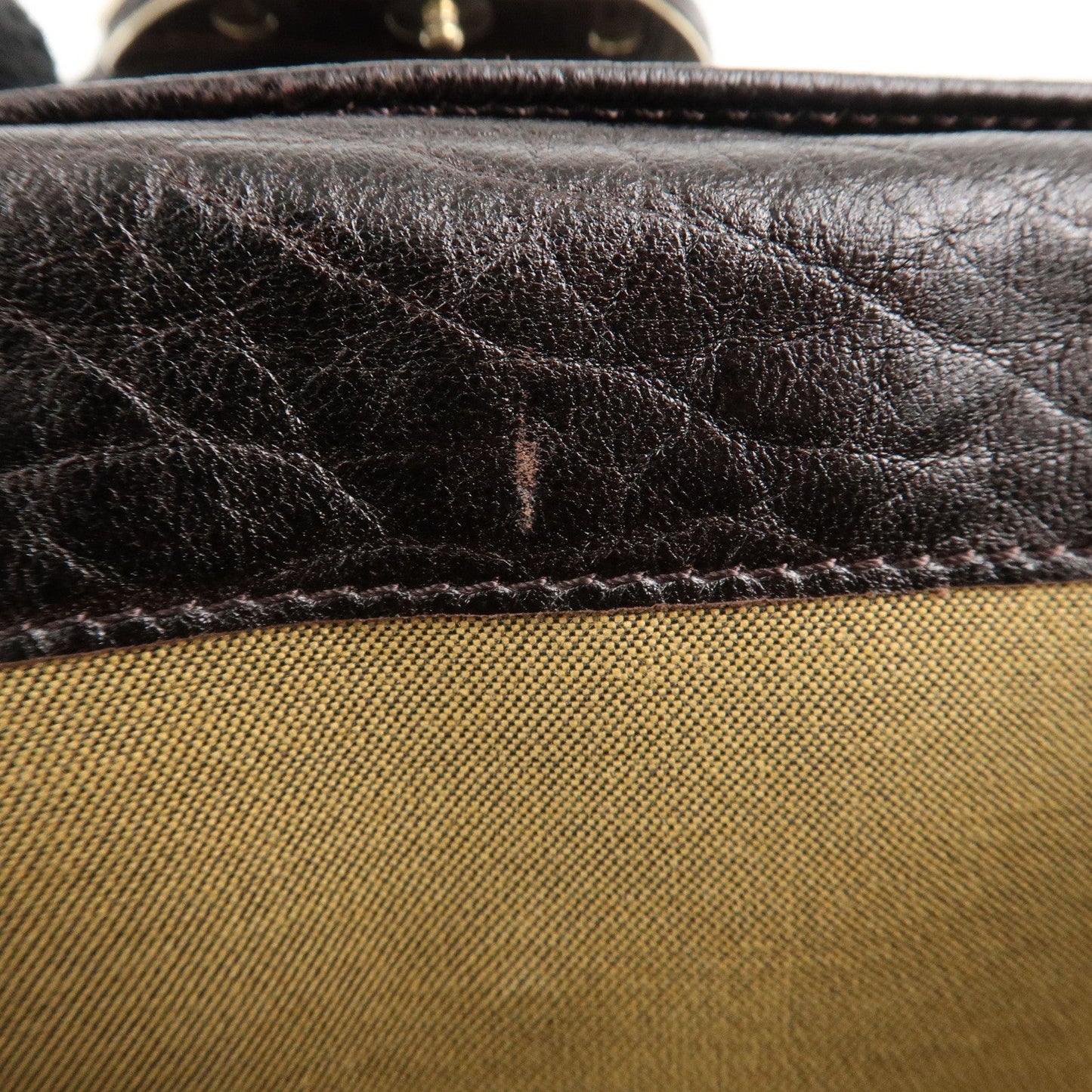 FENDI Zucca Canvas Leather W Hook Bifold Long Wallet 8N0032  d
