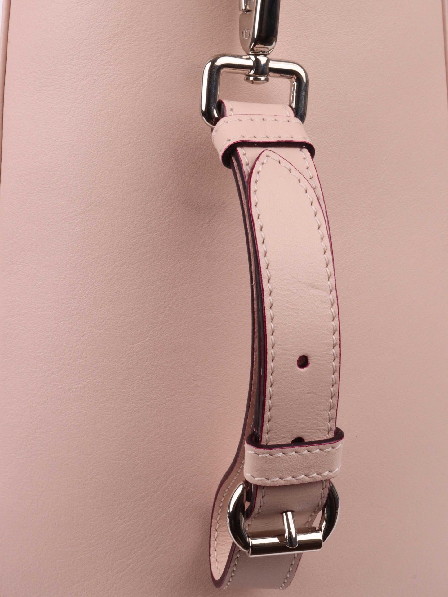 Dior Pink Leather Diaper Tote.