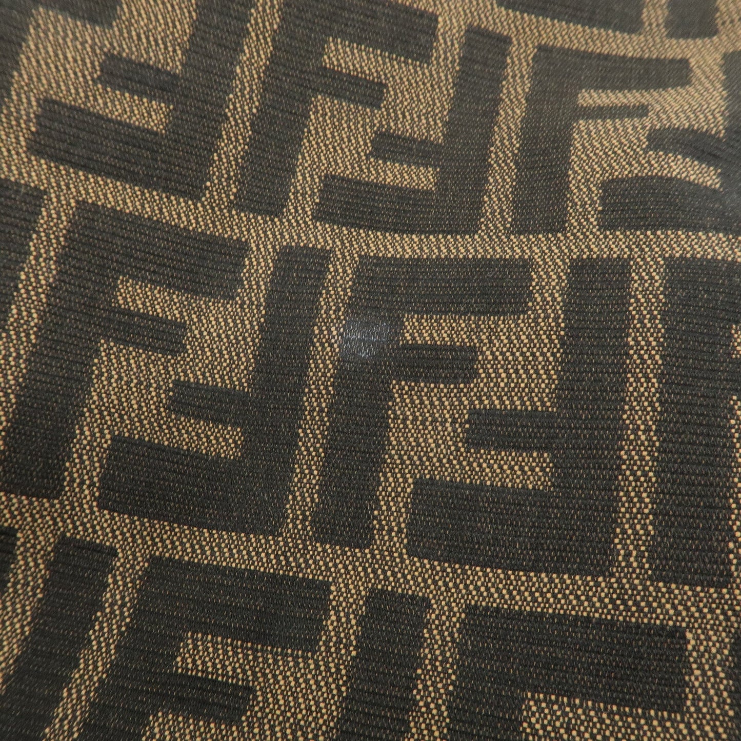 FENDI Zucca Canvas Leather Shoulder Bag Hand Bag 26423 d F/S  d