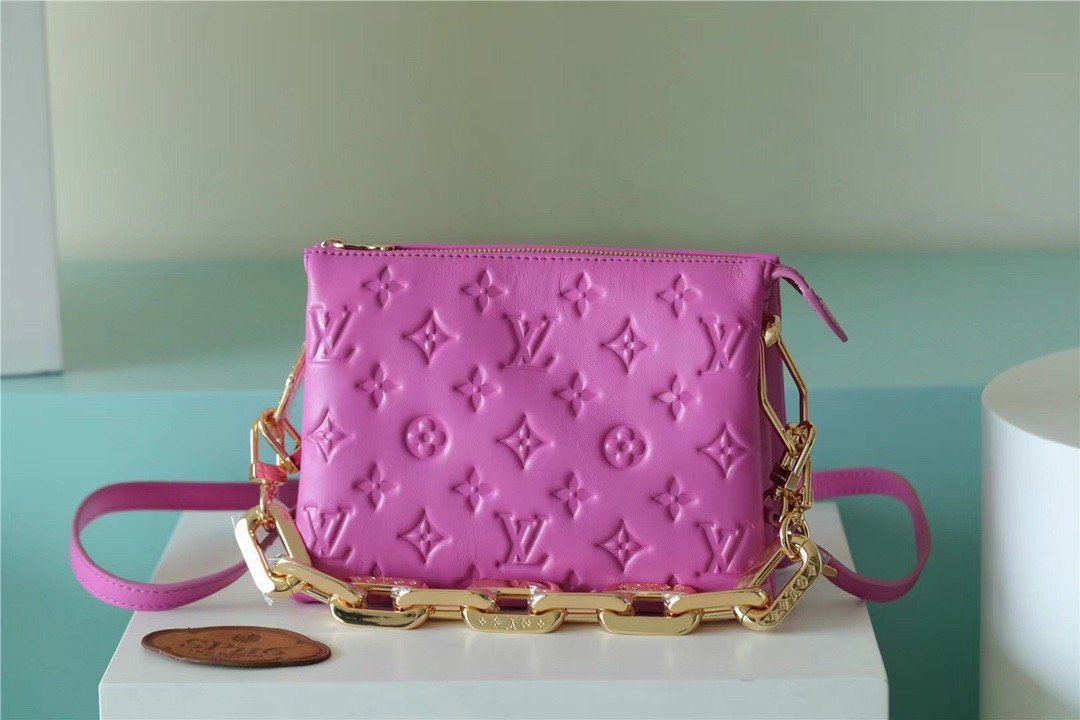 Top Quality Coussin BB Monogram Orchidee Purple For Women, Womens Bags, Shoulder And Crossbody Bags 8.3in/21cm Top Quality M59396
