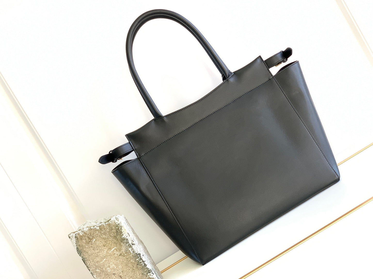 Top Quality MeTop Qualityum Cabas Bourgeois Black For Women 18in/45cm 