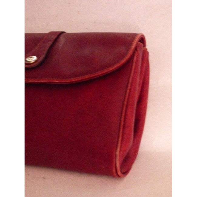 Gucci   Burgundy Leather Shoulder Bag/Clutch