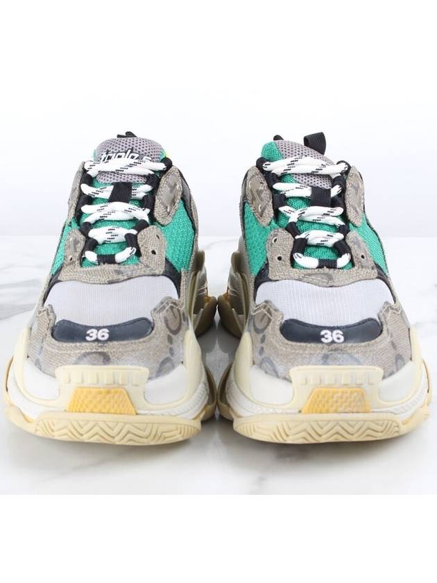 Luxury Balenciaga Trending 2025 Gucci Hacker Triple S Sneakers 36 230