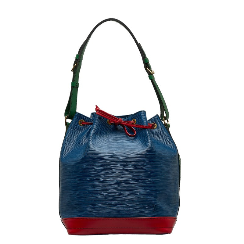 Louis Vuitton Epic Noir Tricolor Shoulder Bag M44082 Blue Red Green Leather  Louis Vuitton