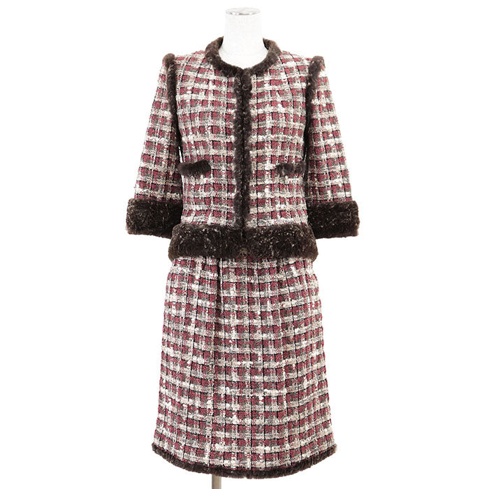 Chanel Tweed Wool Blend Set Up