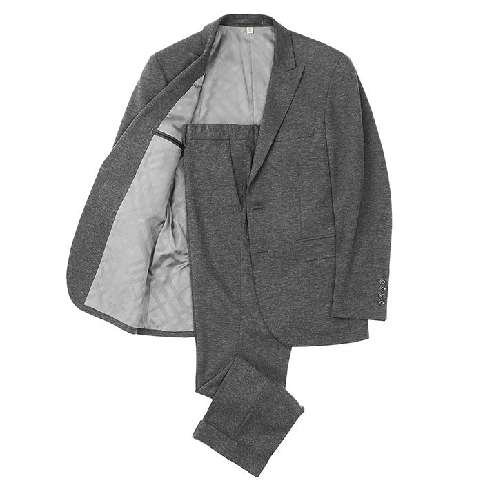 Burberry Stretch Jersey Cotton Blend Suit