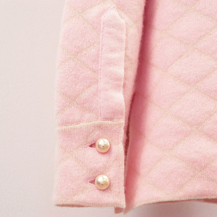 Chanel Matelasse Cashmere Silk Jacket