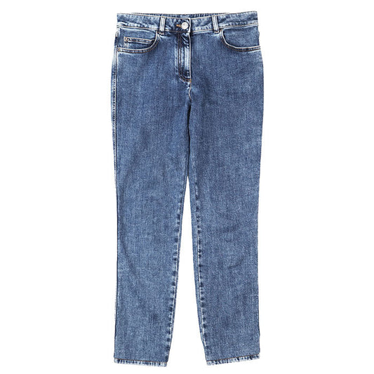 Chanel P74543 Shearling Denim Pants