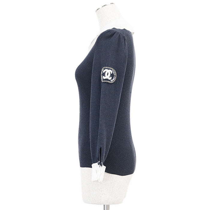 Chanel 08C P32410 Cotton Blend Top
