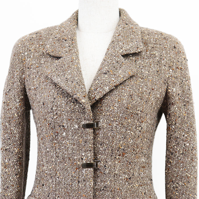 Chanel Tweed Wool Blend Jacket